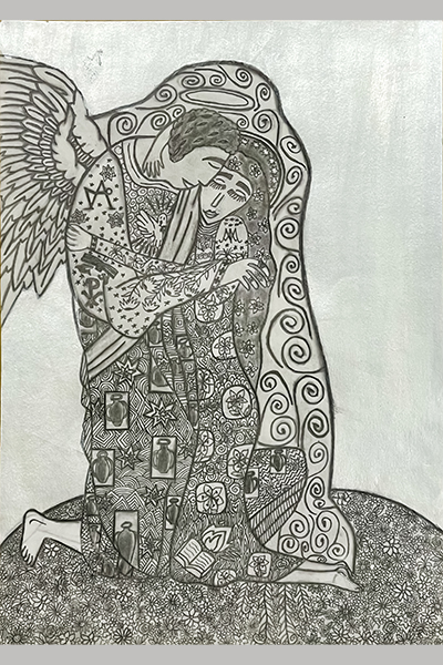 Jeramae G. Christmas Art Story First Prize Year 6