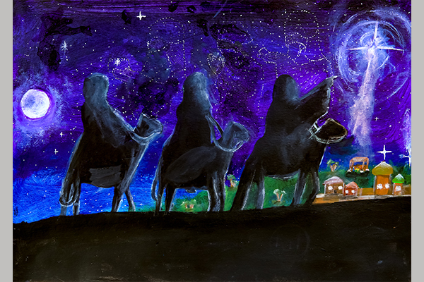 Tina N. Christmas Art Story Highly Commended Year 6