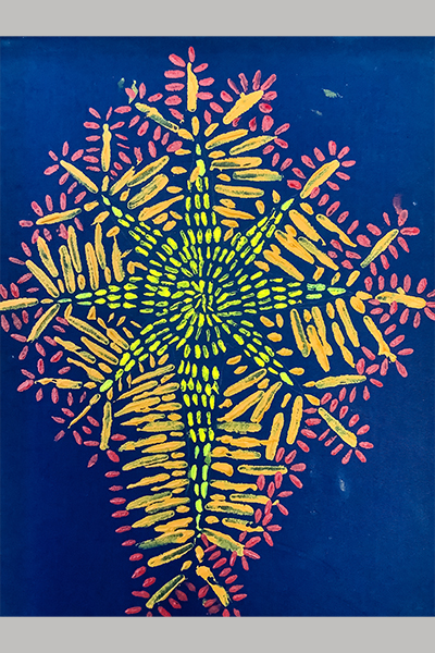 Digby G. Christmas Art Story image of a northern star