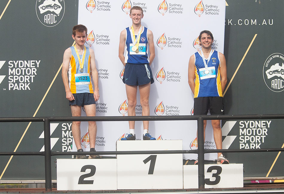 Secondary Cross Country Championships 2022 Podium finishers