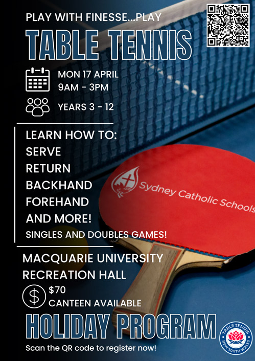 Table Tennis Flyer 2023